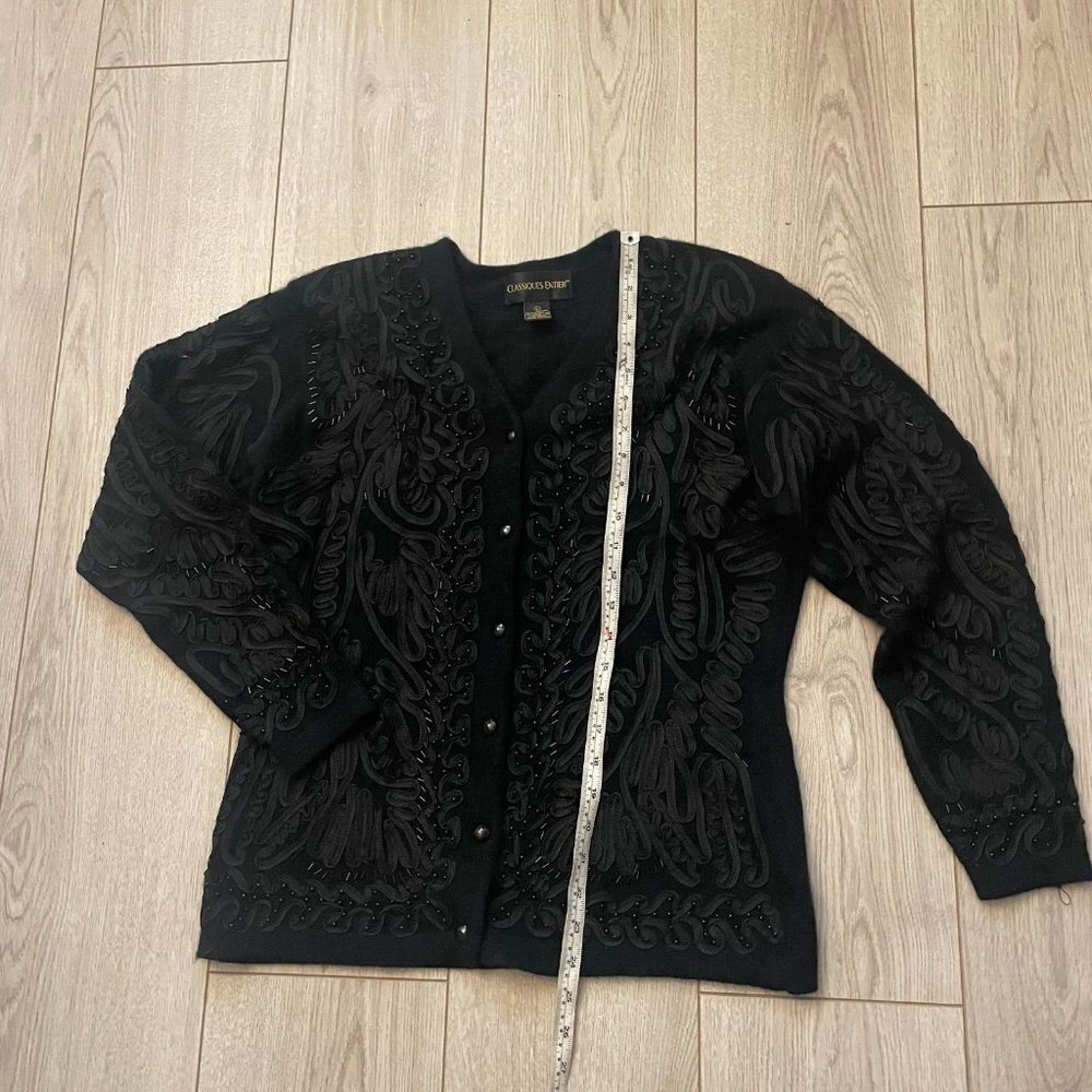 Classiques Entier Button Front Cardigan Sweater L… - image 2
